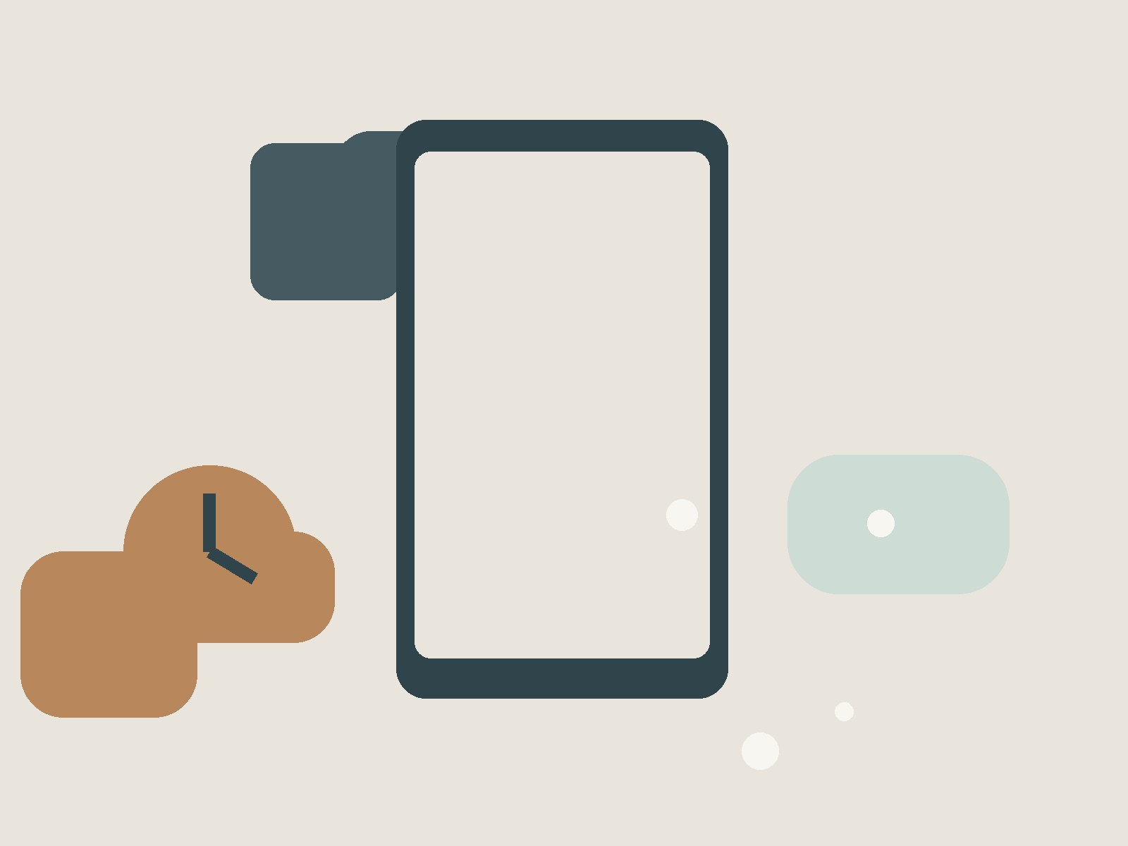 Editorial illustration about 30-day screen-time reduction plan