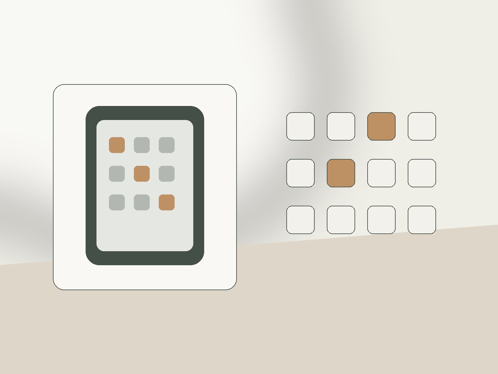 Minimal smartphone home screen with fewer app shortcuts and clear spacing