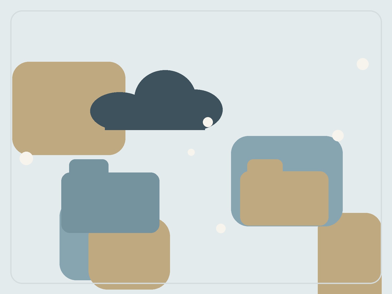 Editorial illustration for How to Consolidate Files From Multiple Cloud Services
