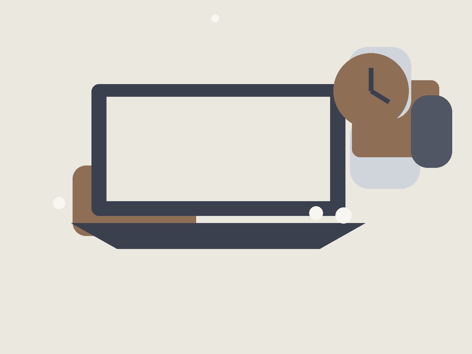 Editorial illustration about paper habit tracker vs app which fits your routine